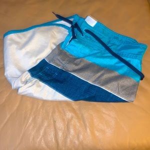Color Blocked Old Navy Swim Trunks